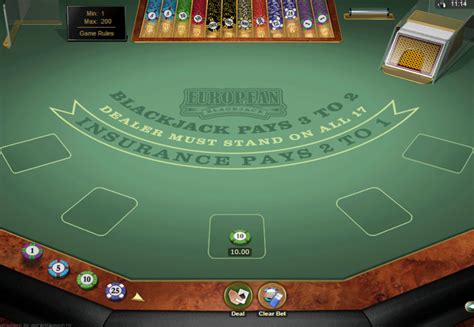 European Blackjack Gold Mobile .